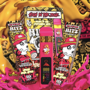 Hitz Atomic Sour Apple Gen6 Disposable